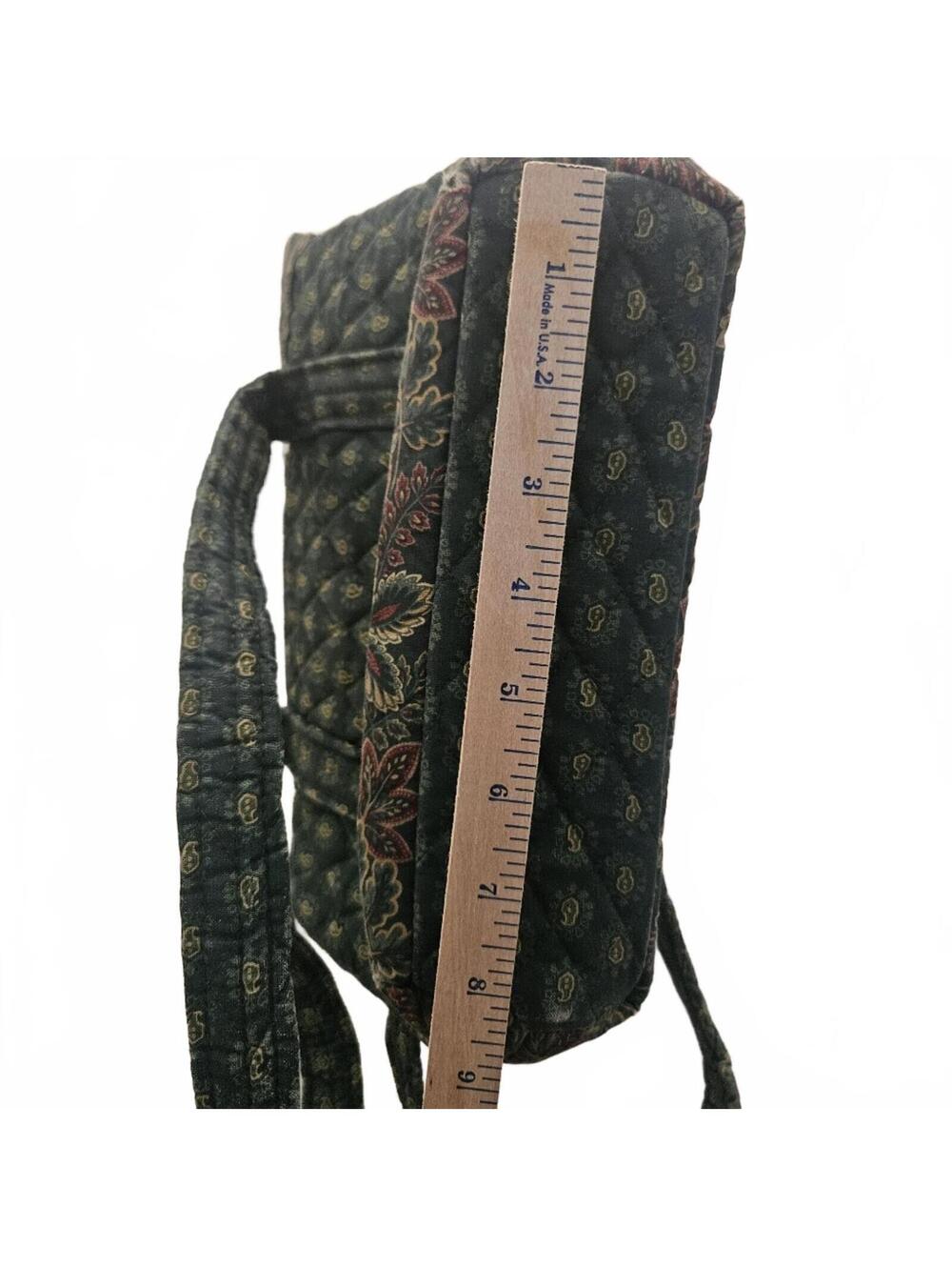 Vera Bradley Quilted Tote Bag with Paisley Pattern - Picture 9 of 9